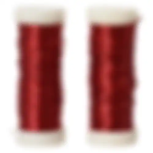 Draad metaal 3mm 6m rood 2st
