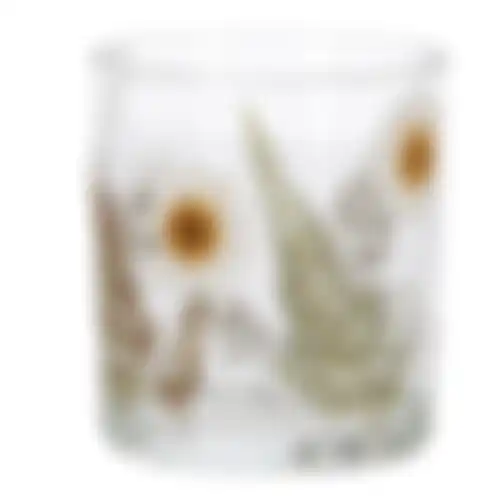 Theelichthouder glas varen 8cm