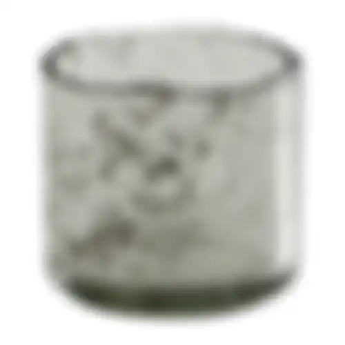 Kaarshouder glas Rusa 7x7cm