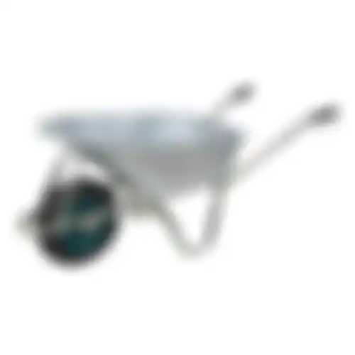 Geheel gegalvaniseerde Kruiwagen 80L Top Garden