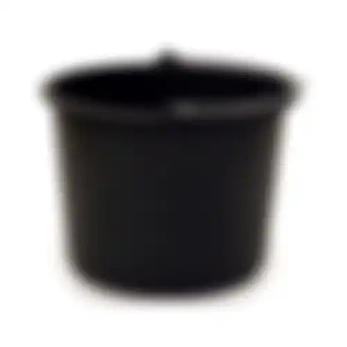 Bouwemmer 12L zwart Gripline