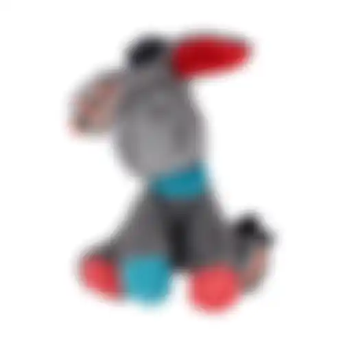 Speelgoed hond belly ezel zit 22cm