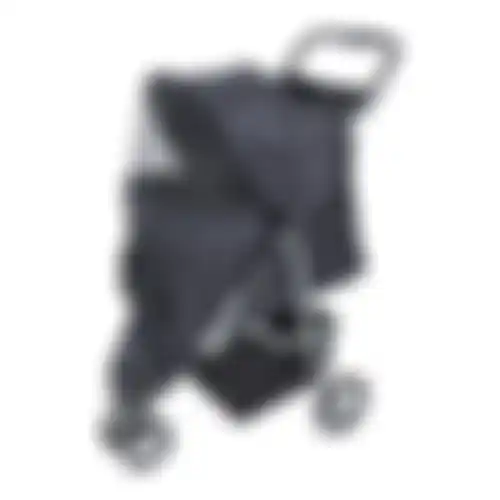 Buggy hond zwart 47x100x80cm zwart