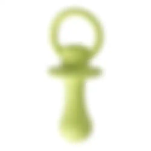 Speelgoed hond fopspeen rubber 12cm
