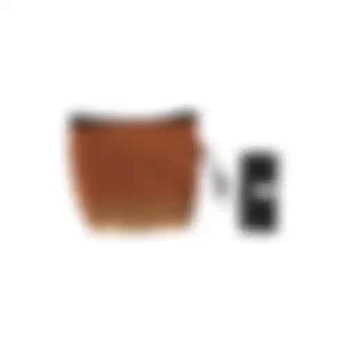 Poepzakhouder Croc Shoppi cognac