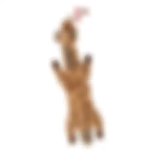 Speelgoed hond pluche giraffe 62cm