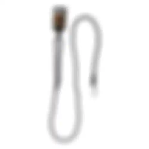 Looplijn nylon zwart 6mm 120cm