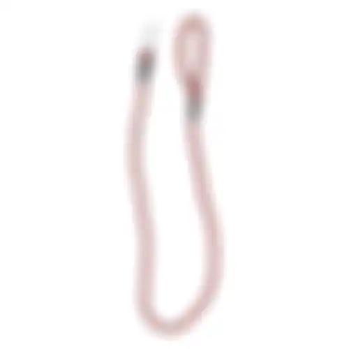 Looplijn nylon rood 10mm 120cm