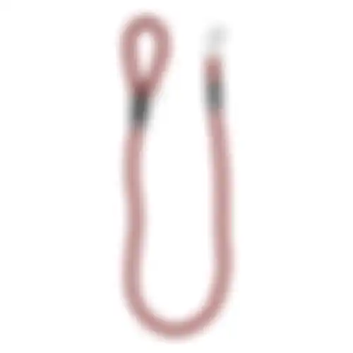 Looplijn nylon rood 15mm 120cm