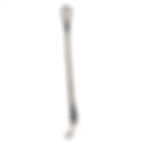Looplijn nylon beige 15mm 75cm
