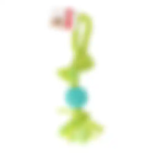 Speelgoed hond touw+bal TPR blauw