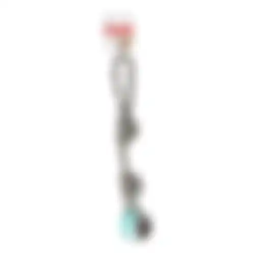 Speelgoed hond Riva touw twist + bal groen 38cm FP