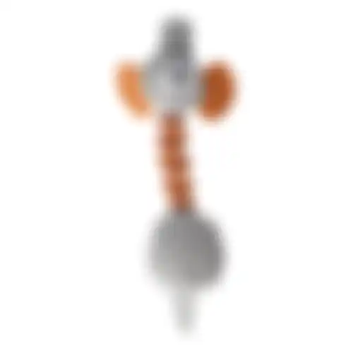 Speelgoed hond touw+pluche olifant 42cm