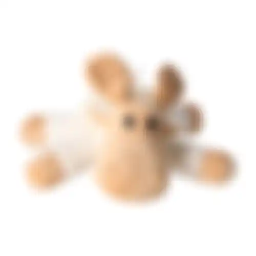 Speelgoed hond rendier beige 28x18cm FP