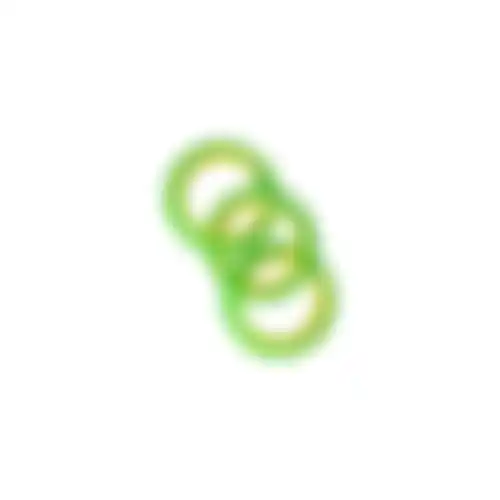 Speelgoed H TPR 3ring 29cm geel/groen