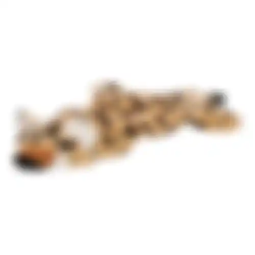 Speelgoed hond pluche luipaard 32cm