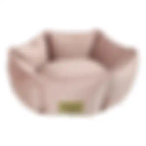 Dierenmand Kaya roze 55x55x20cm