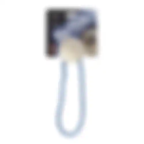 Speelgoed hond bal + touw glow 6cm