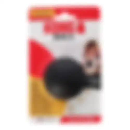 Hondenspeelgoed bal S zwart Kong