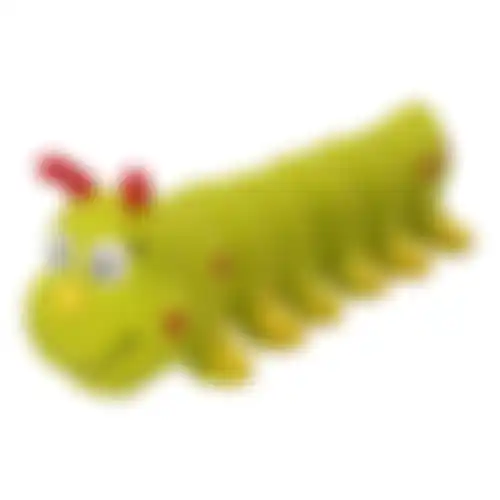 Speelgoed hond latex rups 25cm