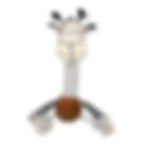 Speelgoed hond giraffe touw + TPR Friendly Pet