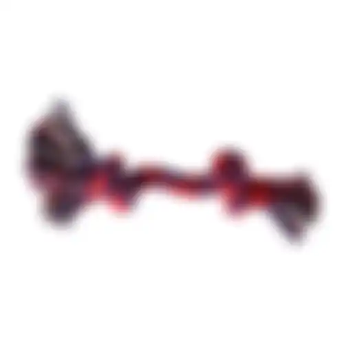 Touw hond kleur 2 knopen small FP