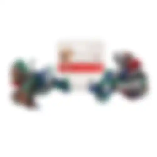 Touw hond kleur 2 knopen medium FP