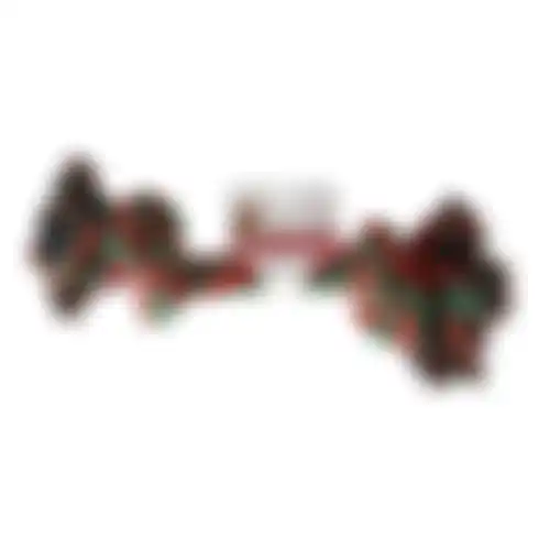 Touw hond kleur 2 knopen jumbo FP