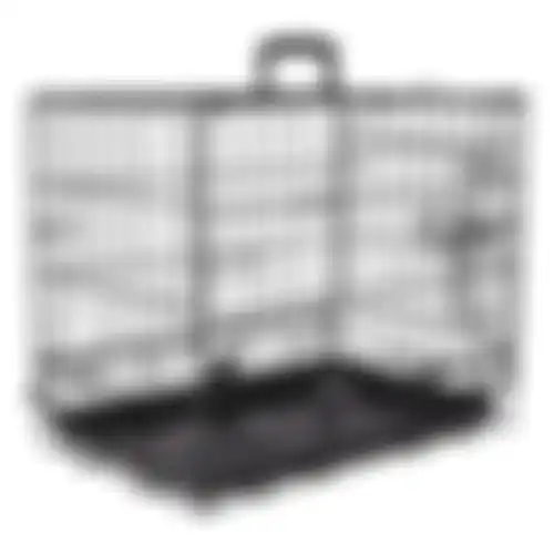Draadkooi 1-Deur Zwart Friendly Pet