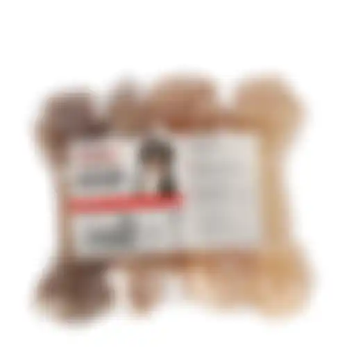 Snack hond knoopbeen 12cm 4st