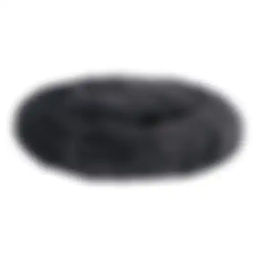 Dierenmand donut soft antraciet 58cm