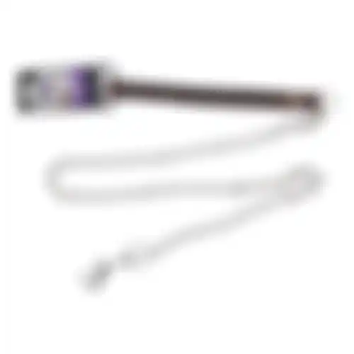 Kettinglijn Berno bruin 4mm 116cm