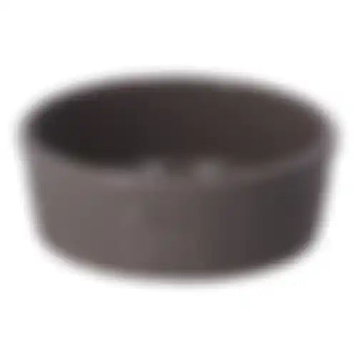 Voerbak hond kera 15cm 640ml taupe