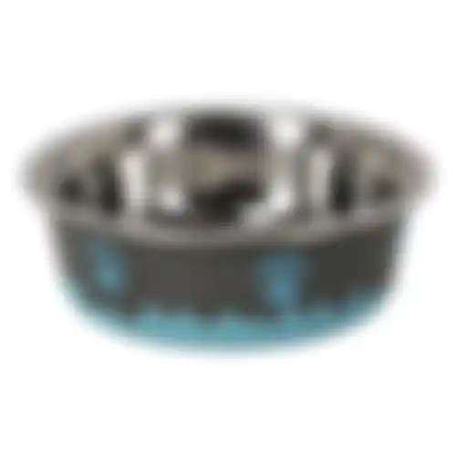 Voederbak 14cm Splash blauw