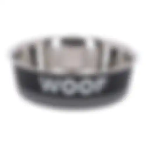 Eetpot bone woof zwart 21cm 1700ml