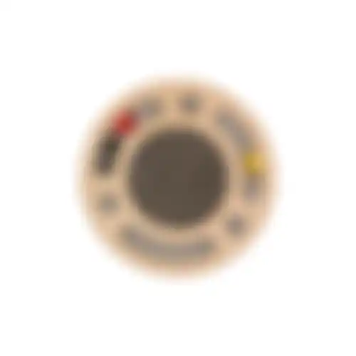 Krabplank rond Crabi D33x5,5cm