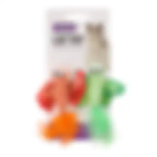 Speelgoed kat vlinder 17cm