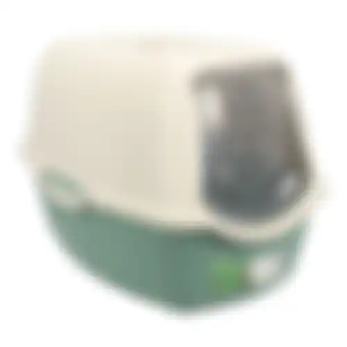 Kattenbak Bailey 56cm groen/zand