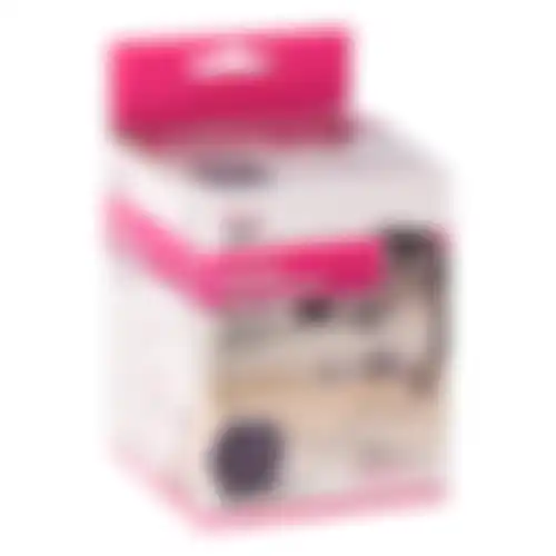 Kattenspeeltje Boula bewegende bal met muis grijs D8cm FP
