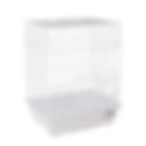 Vogelkooi Dolak wit 29,5x22x38cm