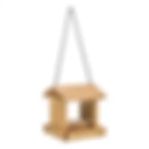 Voederhuis hang 18cm naturel