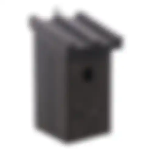Mezenkast 19cm grijs
