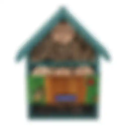 Insectenhotel 25x10x30 roodborst kleur