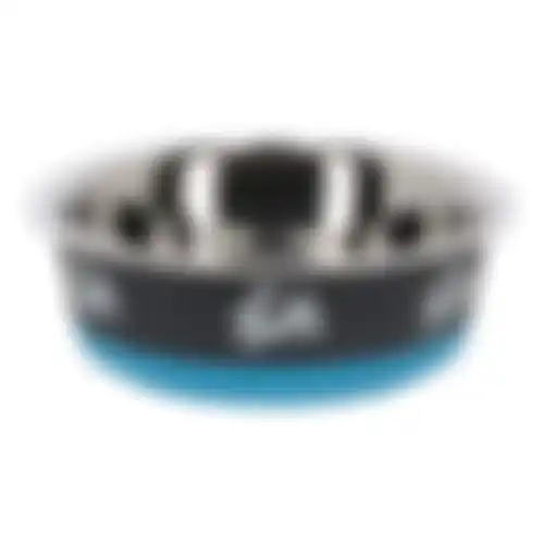 Eetpot knaagd Nelly blauw 14cm 400ml