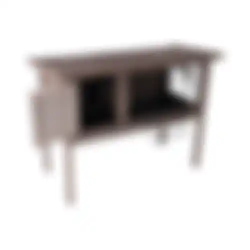 Konijnenhok 92x45x70cm BC01 taupe