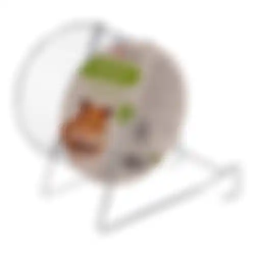 Hamsterwiel Marsi chroom D15cm