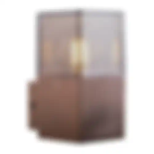 Wandlamp Pomara bruin