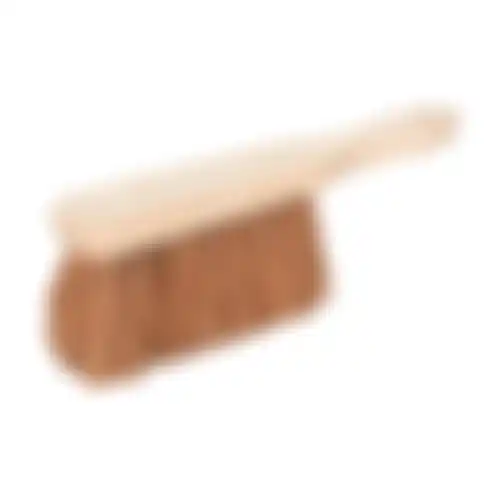 Handveger hout kokos 28cm
