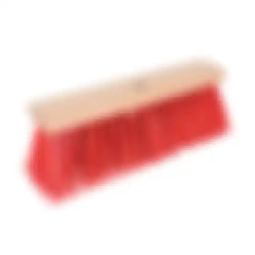 Straatbezem hout rood 360 Nevac