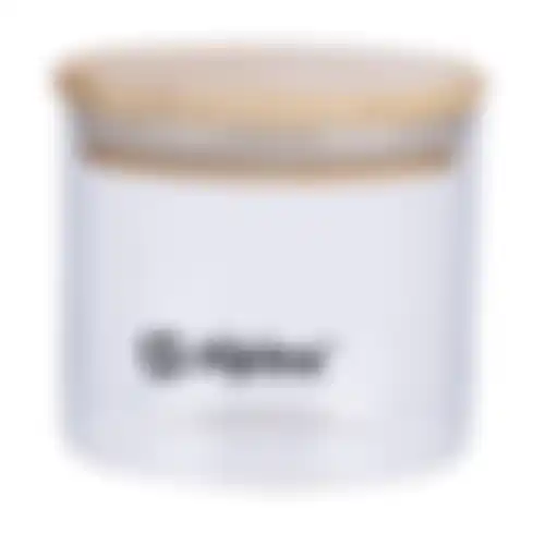 Voorraadpot glas 0,5L Alpina
